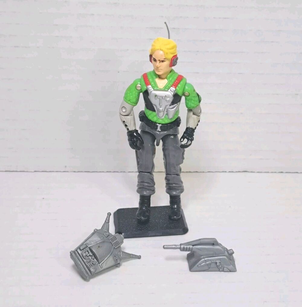 Vtg 1988 Hasbro GI Joe Repeater Action Figure Incomplete w Accessory + O Ring